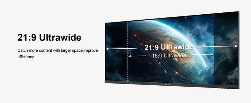 INNOCN 40C1R Ultrawide Monitor 40" WQHD 3440 x 1440p 144Hz FreeSync Premium HDR400 21:9 Computer Display 95% DCI-P3 500Nits IPS USB Type-C HDMI Tilt/Height Adjustable, Mountable