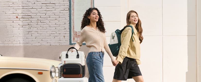 LOVEVOOK Laptop Backpack for Women, 15.6 Inch Work Business Backpacks Purse With Large Capacity, Waterproof Nurse Bag College Bookbag for School, Waterproof Casual Daypack for Travel