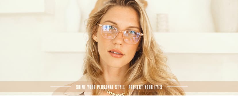 Madison Avenue Blue Light Blocking Glasses Anti Eyestrain UV Glare Blue Light Glasses for Women TV Phone Computer Gaming Eyeglasses Liberty (Crystal Brown)