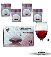 18 Pack Wine Filters, Wine Purifier To Remove Sulfite And Histamine, Wine Lover Accessories Valentine's Day Party Gifts for Men Women Him Mother Father