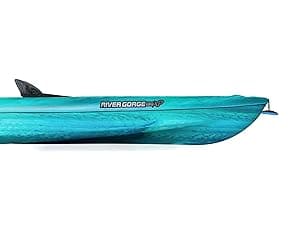 Pelican - River Gorge 130X Tandem Kayak - Sit-on-Top - Recreational 2 Person Kayak - 13 ft