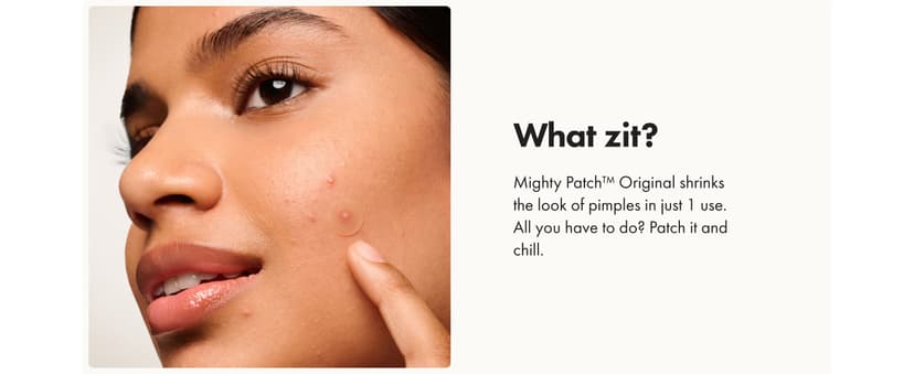 #1 Hydrocolloid Acne Patches, Shrinking Zits & Whiteheads in 1 Use, Spot Treatment, Pimple Stickers for Face Mighty Patch Hero Cosmetics Original Nighttime Acne Pimple Patches, 36 Ct B074PVTPBW