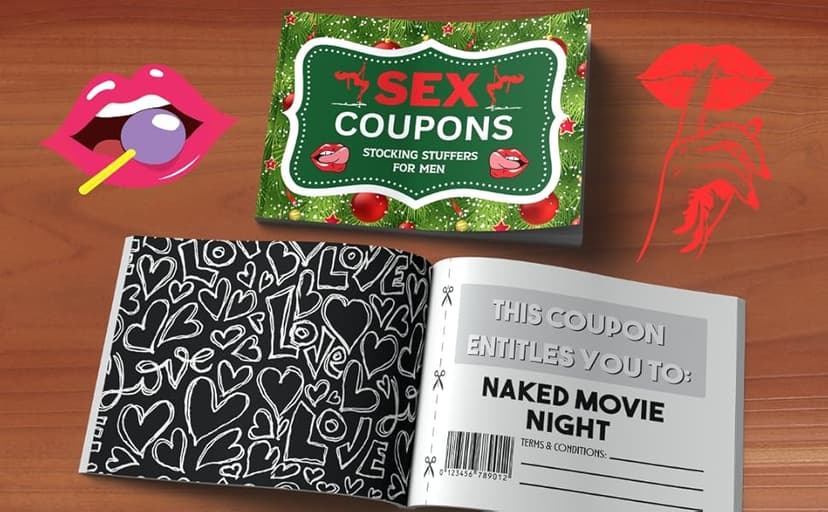 Christmas Stocking Stuffers for Men: Sex Copouns: Sexy Fun Ideas For Sexual Adventures in the Bedroom: Funny Christmas Gifts for Adults