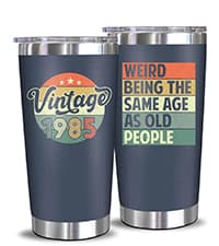 NewEleven 50th Birthday Gifts For Men Women - 1975 50th Birthday Decorations For Him Her - Present For Men Women Turning 50 Year Old Gifts For Mom, Dad, Wife, Husband - 20 Oz Tumbler