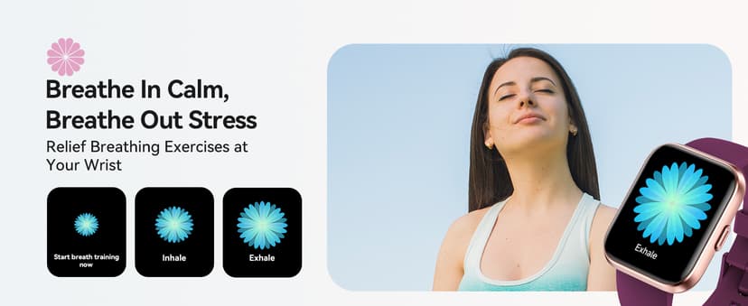 Smart Watches for Women, 1.85" Aleax Bulit-in Smart Watch for Android Phones & iPhones with Calls/Messages/Reminders, 120 Sport Modes Fitness Tracker Watch for Women with Heart Rate/Sleep/SpO2 Monitor