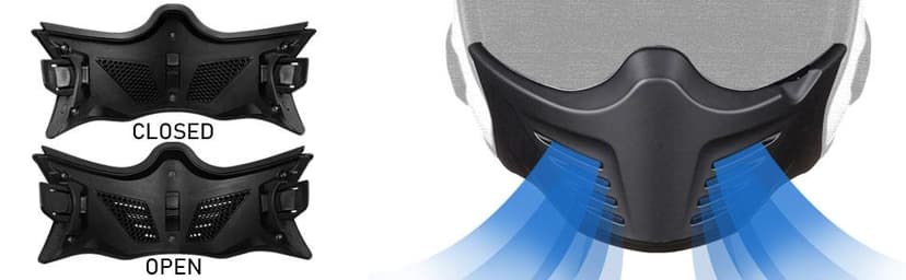ILM Open Face Motorcycle 3/4 Half Helmet for Dirt Bike Moped ATV UTV Motocross Electric Cruiser Scooter DOT Model 726X(Matte Black,L)