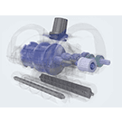 Pentair 360486 Rebel Suction-Side Inground Pool Cleaner Head