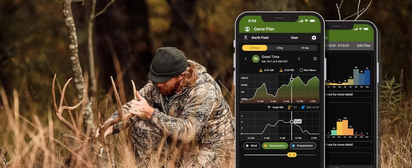 Moultrie Edge Solar Cellular Trail Camera - Integrated Solar Panel with Battery - 40MP - 1080p Video - Night Vision - Multi-Carrier LTE Auto-Connect - Built-in Memory - 0.4s Trigger Speed