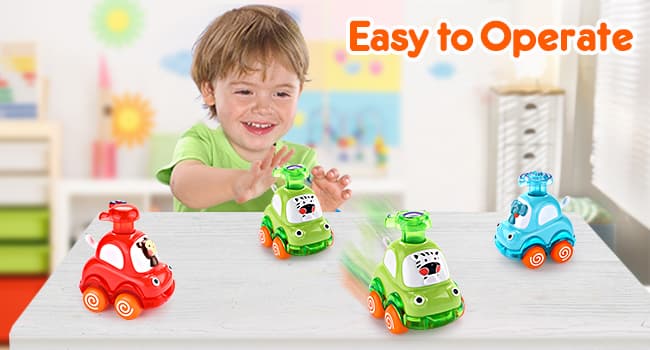 Cars Toys for 1 Year Old Boy Birthday Gift: Press and Go Toys Cars for Toddlers 1-3 Baby Toys 12-18 Months Toddler Toys Age 1-2 One Year Old Boy Toys First Birthday Gifts for 1-3 Year Old Boys Girls