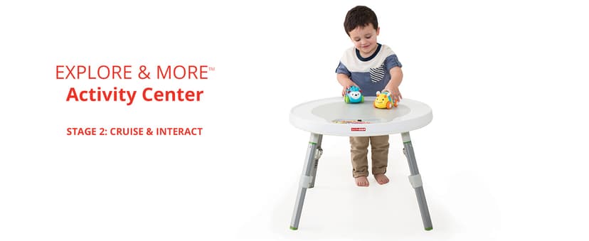 Skip Hop Baby Activity Center: Interactive Play Center with 3-Stage Grow-with-Me Functionality, 4mo+, Explore & More