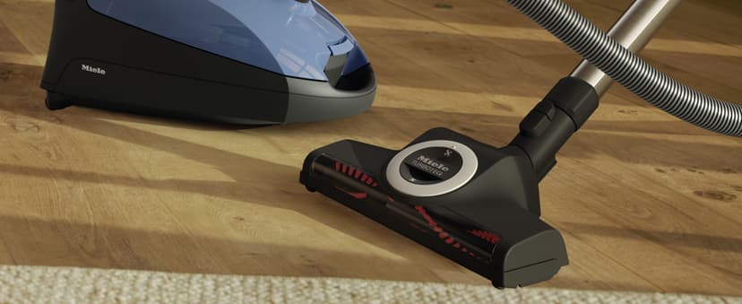 Miele Classic C1 Turbo Team Bagged Canister Vacuum, Tech Blue - Portable, Household