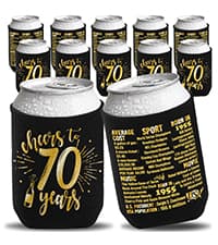 70th Birthday Gifts for Women Men, Happy 70 Year Old Birthday Gift Cutting Board for Her Him, Back In 1955 Birthday Decorations Woman Man Turning 70, 70th Cutting Board Birthday Favor