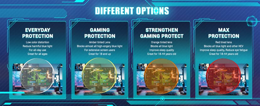 TIJN Gaming Glasses Blue Light Blocking Glasses for Women Men Nerd Eyeglasses Screen Fatigue Anti UV Glare (Leopard(Gaming Glasses))