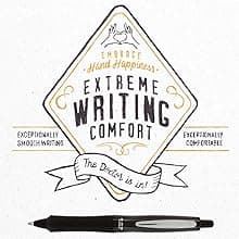 PILOT Dr. Grip FullBlack Refillable & Retractable Ballpoint Pen, Medium Point, Black Ink, Single Pen (36193)- Ideal for School, Journaling & Office Writing