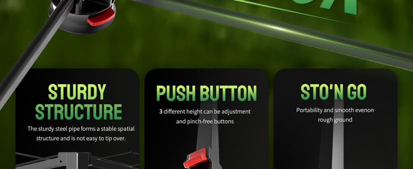 CROWN SHADES 10x10 Pop Up Canopy Tent - Patented Center Lock One Push Instant Outdoor Canopy Beach Tent with STO-N-Go Bag 8 Stakes & 4 Sand Bags,Black