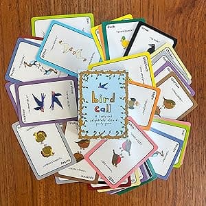 Bird Call - A Lively and Delightfully Absurd 5-Minute Party Game - High Energy Game - Bird Gifts - Bird Watching Gifts - Gifts For Bird Lovers - Funny Stocking Stuffer - 3-8 Players And Ages 7+
