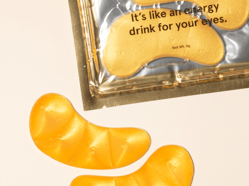 grace & stella Award Winning Under Eye Mask - Travel Essentials - Birthday Gifts for Women - Gel Eye Patches for Dark Circles, Puffy Eyes, Wrinkles, Undereye Bags - Vegan - Self Care (24 Pairs, Gold)