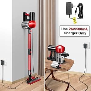 iwoly C150 Cordless Vacuum Cleaner Rechargeable with 2200mAh Detachable Battery, 18000Pa Cyclone Vacuum with HEPA Filter, Lightweight Portable Handheld Stick Vacuum for Hard Floor Car Cleaning