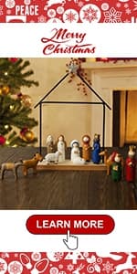 Juegoal Christmas Plush Gnomes, 9 Inch Lighted Handmade Mini gnome Scandinavian, Light Up Swedish Tomte Elf Holiday Present, Battery Operated Xmas Gifts Table Ornaments Dinner Party Supplies, Set of 3