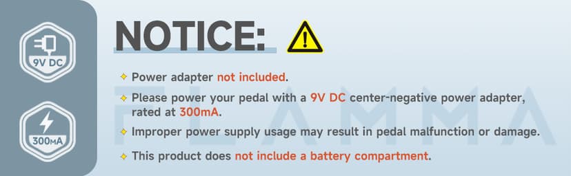 FLAMMA FC05 Mini Modulation Pedal with Chorus Flanger Tremolo Phaser Vibrato Rotary Liquid Autowah Stutter Ring LowBit