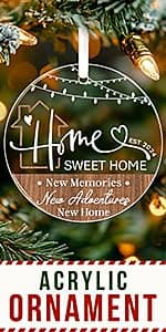 ZAGKOO Neighbor Christmas Ornaments 2025 - Best Christmas Neighbors Gift Ideas, Great Gifts for Next Door Neighbor - Friendship Gifts for Neighbors, Women, Men - Ceramic Keepsake 2025