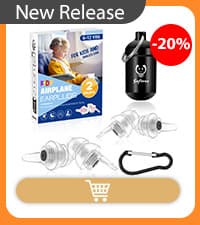 Motorcycle Ear Plugs for Wind Noise Reduction, Keep Comms Clear, Comfort Under Helmet & Prevent Hearing Damage, Noise Canceling 25 dB, Reusable Earplugs for Motorbike, Touring, Racing, Shooting