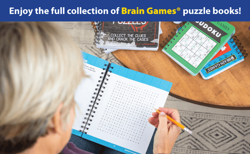 Brain Games - Large Print Bible Word Search: The Words of Jesus (Brain Games - Bible)