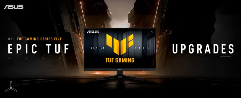 ASUS TUF Gaming Series 5 24.5” 1080P Monitor (VG259QM5A) – Full HD, Fast-IPS, 240Hz, 0.3ms, G-SYNC Compatible, FreeSync Premium, 99% sRGB, DisplayWidget, Gaming AI, 3 yr Warranty