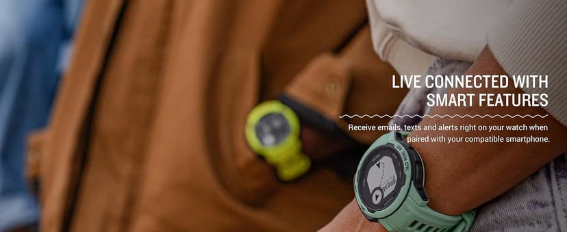 Garmin Garmin Instinct 2 Solar, Smaller-Sized Rugged Outdoor Watch with GPS, with Solar Charging Capabilities, Built for All Elements, Multi-GNSS Support, Tracback Routing and More, Graphite