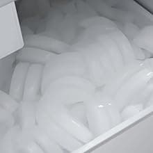 EdgeStar IB250 15 Inch Wide 20 Lbs. Capacity Free Standing and Undercounter Ice Maker with 25 Lbs. Daily Ice Production - Stainless Steel