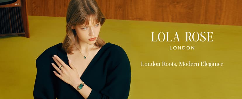 Lola Rose Dainty Women's Wrist Watch: Green Malachite Dial, Wrapped by Stylish Gift Box, Elegant Present for Ladies and Loved Ones