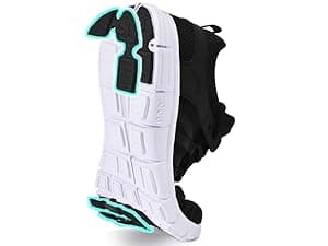 INZCOU Running Shoes Lightweight Tennis Shoes Non Slip Gym Workout Shoes Breathable Mesh Walking Sneakers