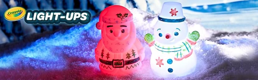 Crayola Light-Ups - Ghost, Reusable Coloring Toy & Craft Kit, Light Up Ghost, Cute Halloween Decor & Night Light for Kids, Halloween Toy, Ages 4+