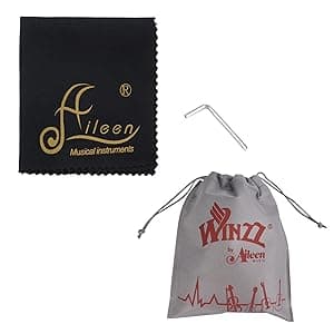 WINZZ AC309CE 39 Inches Cutaway Nylon-string Classical Electric Guitar Build-in Pickup Kit Set Online Lessons, Blue