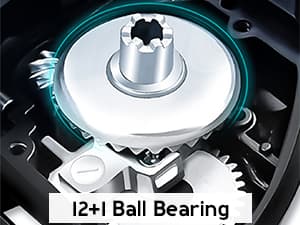 Summer and Centron Spinning Reels, 12 +1 BB Light Weight & Ultra Smooth Reel for Ice/Summer 3000/1000 Fishing Reel by QINGLER