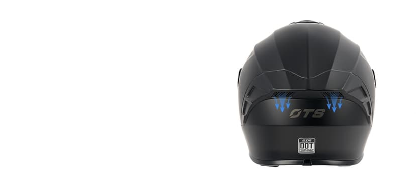Orthrus Full Face Motorcycle Helmet for Adults Men & Women DOT Approved Motorbike Street Bike Racing Helmets with Tinted & Clear Visors (Matte Black, Large)