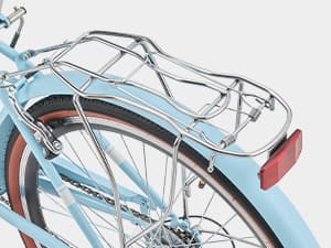 VIRIBUS Womens Cruiser Bike, 7 Speed Beach Cruiser Bike for Women, 26 inch Women Bicycle with Rattan Basket, City Commuter Vintage Retro Step Through Bicycle for Female Ladies Seniors, 330 Lb.