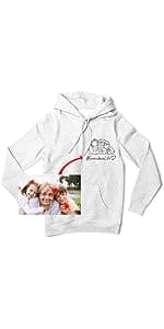 Custom Hoodies Design Your Own, Shirt Portrait From Photo, Valentines Customized Gifts For Boyfriend 2024