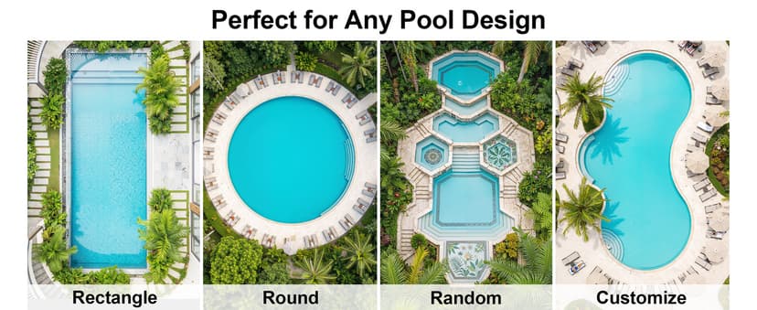 Y60 Cordless Solar Pool Skimmer - 2026 Automatic Robotic Pool Surface Cleaner with 360° All-Around Intake, Dual Charging, 12H Deep Cleaning for In-Ground & Above Ground Pools (Sepia)
