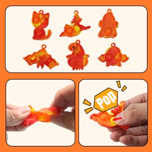 306 PCS Halloween Party Favors Bulk, Halloween Goodie Bags Fillers for Trick or Treat, Stocking Stuffers, Halloween Treats Non Candy Carnival Treasure Box Classroom School Kids Adults Prizes Gifts