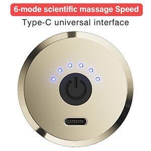 cotsoco Massage Gun Deep Tissue for Pain Relief with 4 Massage Heads & 6 Speeds, Electric Mini Handheld Body Massager for Any Pain Relief, Best Gifts for Men and Mom B0CP3K8G9X
