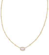 Kendra Scott Elisa Pendant Necklace for Women, Fashion Jewelry, 14k Gold-Plated