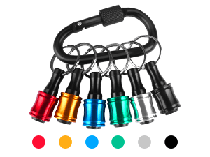 Bit Holder Stocking Stuffers for Men Gifts for Christmas Gifts for Men Who Have Everything Tools for Men Magnetic Drill Bit Holder Keychain Cool Gadgets White Elephant Gifts for Adults Dad Husband Him