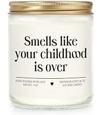 Niyewsor 18th Birthday Gifts for Girls Boys, Eighteen Birthday Candle, 2007 18th Birthday Decorations for Girls Boys, 18 21 Year Old Bday Gifts for Daughter, Son, Sister, Niece, Handmade, 7oz