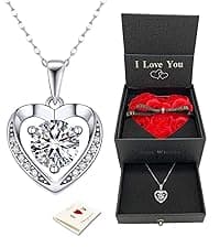 YEETONDA Granddaughter Necklace - Granddaughter Gifts from Grandma, Graduation Gifts for Her, Birthday Christmas Confirmation Wedding Keepsake Jewelry gifts for Granddaughter Teen Girls, Sterling Silver Freshwater Pearl Necklace