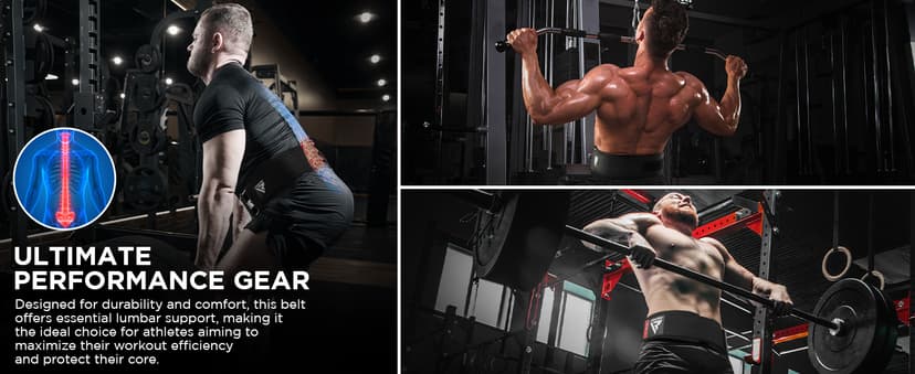 RDX Weight Lifting Belt - AUTO LOCK 4” Premium Adjustable Gym Belt for Olympic Cross Training - Support for Men Women Functional Fitness Workout - WOD Powerlifting Bodybuilding Weightlifting Deadlift