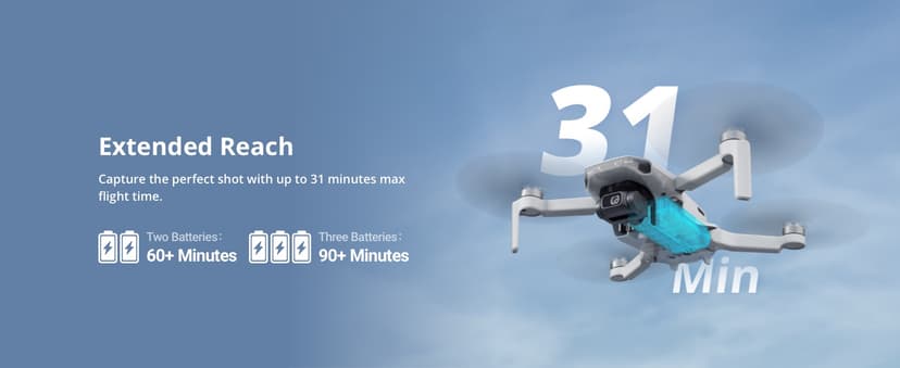 Specta Mini Drone with Camera 4K for Adults, 32800ft FPV Transmission, Easy to Fly, 3 Aixs Gimbal, 31-Min Flight, 4K/30fps, Under 249g Portable Drone for Beginners