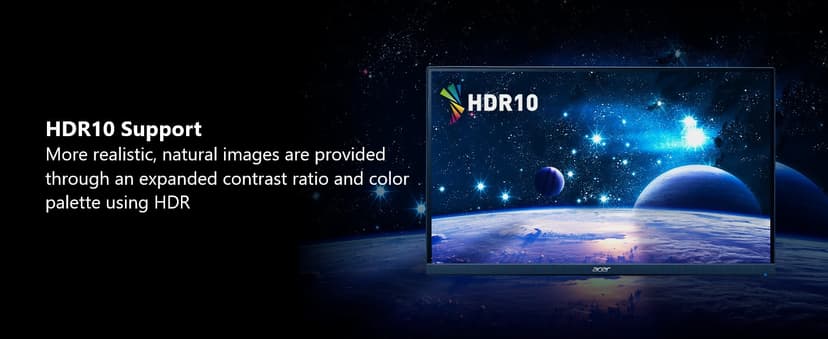 acer Nitro 27 Inch QHD 2560 x 1440 IPS Gaming Monitor | AMD FreeSync | Up to 180Hz Refresh | Up to 0.5ms | DCI-P3 95% | HDR 10 Support | One Display Port 1.2 & Two HDMI 2.0 | KG271U N3bmiipx