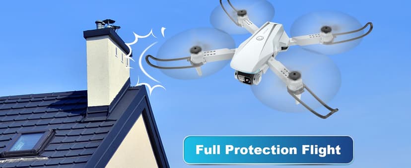 Oddire Drone with Camera - Drones for Adults with 2 Batteries, Carrying Case, 1080P HD Foldable Drone with Stable Hover, Trajectory Flight, Gravity Control, One Key Take Off/Land, 3D Flip, Toys