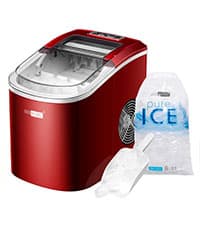 VIVOHOME Electric Ice Crusher Shaver Snow Cone Maker Machine 265lbs/hr for Home and Commercial Use Blue